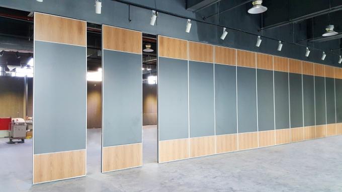 85MM Aluminum Frame Sound Proof Partitions Melamine Surface Movable Wall 0