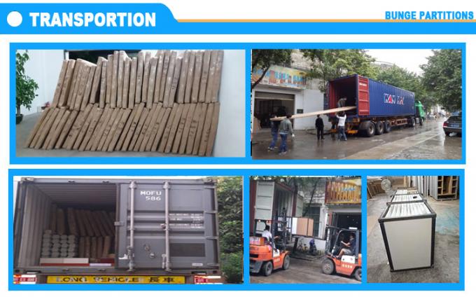 85MM Aluminum Frame Sound Proof Partitions Melamine Surface Movable Wall 1
