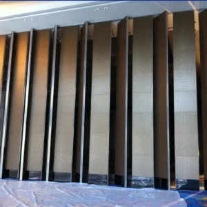 85mm Thickness Soundproofing Melamine Wooden Folding Partition Walls For Restaurant