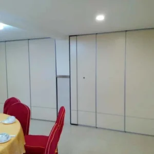 85mm Width Movable Wooden Acoustic Partition Wall For Banquet Hall / Classroom