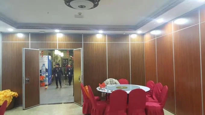 Accordion Sliding Partition Walls , Decorative Folding Screen Room Divider 0