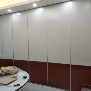 Accordion Sliding Partition Walls , Decorative Folding Screen Room Divider