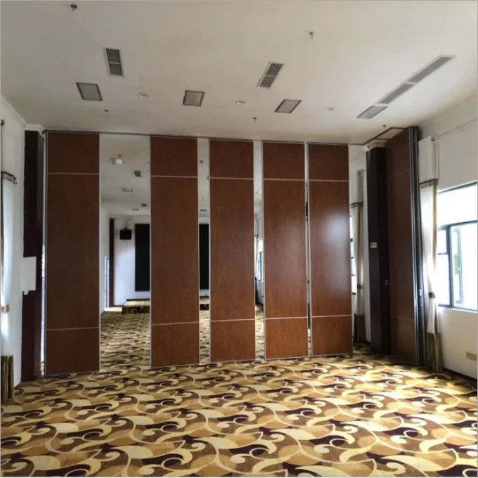Acoustic Classroom Folding Door With Sound Proof Movable Partition Wall 1