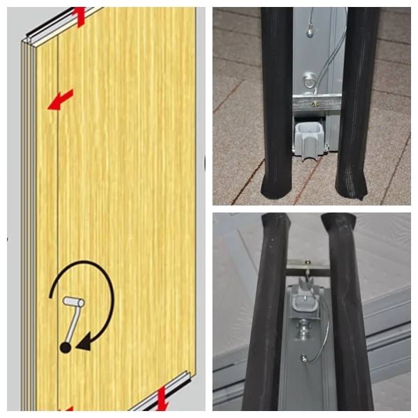 Banquet Hall Acoustic Folding Wooden Partition Wall with Aluminum Track 3