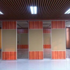 Acoustic Conference Hall Office Partition Walls Melamine Finish Customized