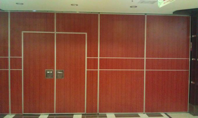 Acoustic Fabric Commercial Operable Partition Walls 6m Height 1