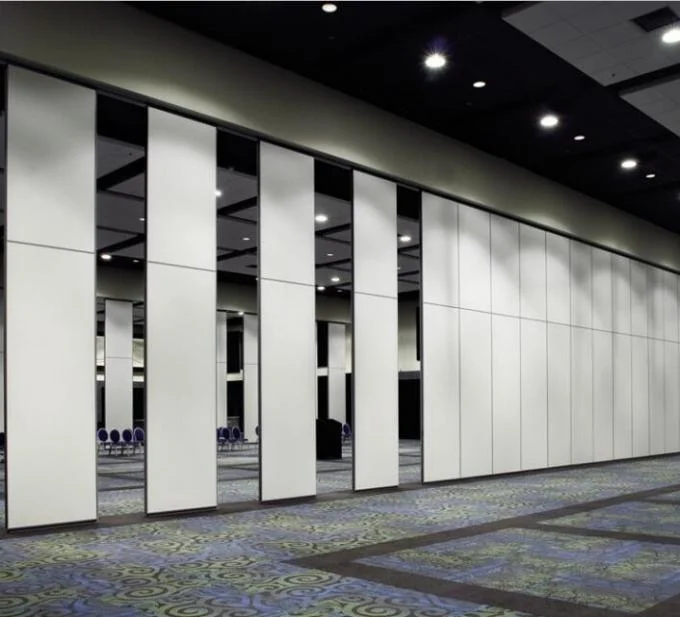 Acoustic Folding Partition Walls for Banquet Hall Decorative / Acoustic Room Dividers Partitions 1
