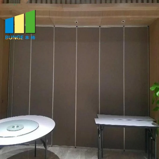 Acoustic Hanging Soundproof Sliding Partition Walls For Conference Room 0
