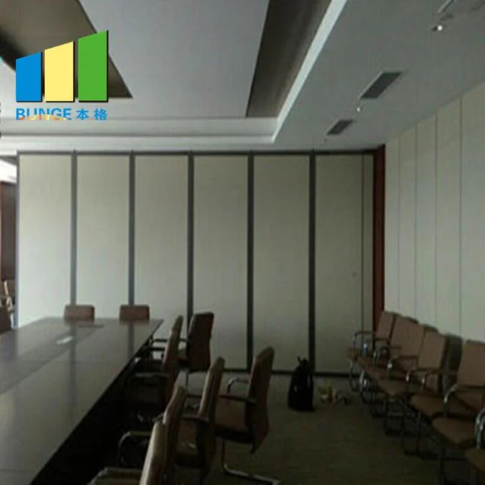 Acoustic Hanging Soundproof Sliding Partition Walls For Conference Room 1