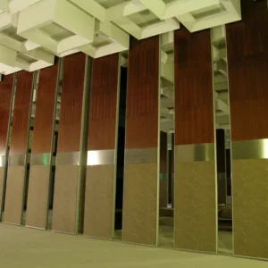 Acoustic Hanging System Sliding Partition Walls For Multi-Purpose Hall