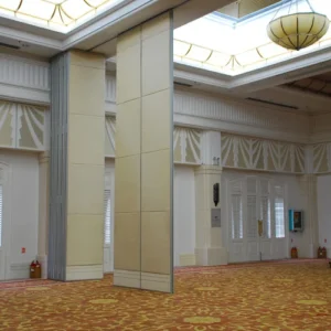 Acoustic Hanging System Sliding Partition Walls For Multi-Purpose Hall