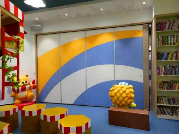 Sound Proofing Movable Wooden Foldable Partition Wall High Durability 0
