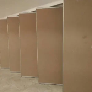 Acoustic Movable Doors Wooden Soundproof Folding Partition Walls For Restaurant