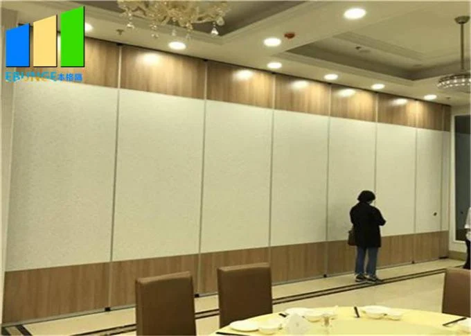 Acoustic Movable Office Partition Walls In Leather Surface For Hotel Hall 0