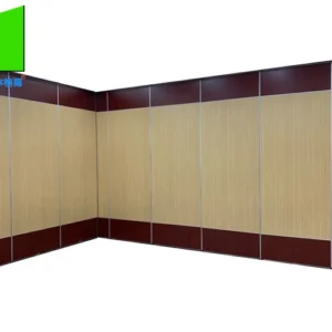 Acoustic Movable Office Partition Walls In Leather Surface For Hotel Hall