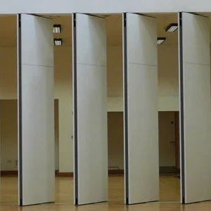 Acoustic Movable Office Partition Walls , Sliding Wall Room Divider