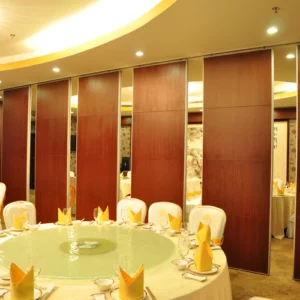 Acoustic Movable Partition Walls , VIP Wooden Partition Door