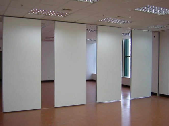 Acoustic Movable Sliding Partition Walls Commercial , Hotel Operable Partition Wall 0
