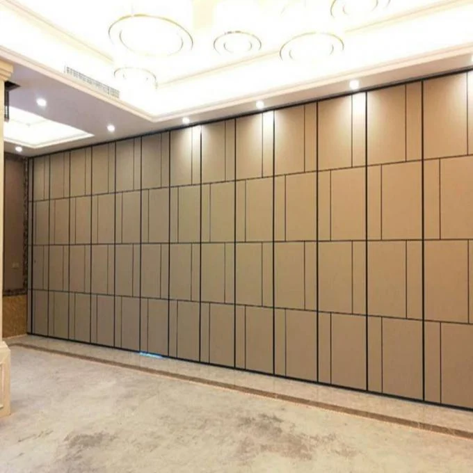 Acoustic Movable Soundproof Sliding Absorption Partition Wall Banquet Hall Door Divider 1
