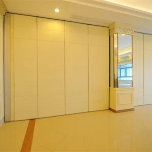 Acoustic Movable Type -65 Top Hanging Track Folding Partition Walls For Multi - Function Room