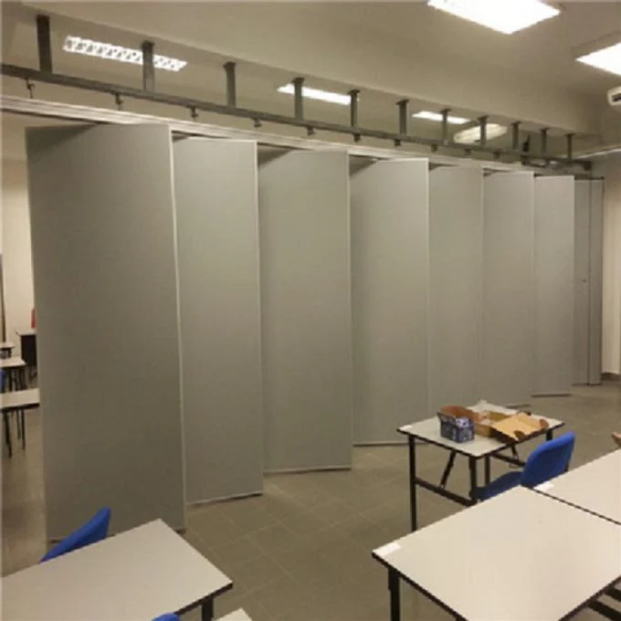 Acoustic Movable Type -65 Top Hanging Track Folding Partition Walls For Multi - Function Room 1