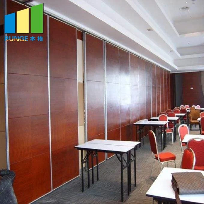 Acoustic Movable Walls Ceiling Hung Soundproofing Sliding Folding Partitions For Ballroom 0