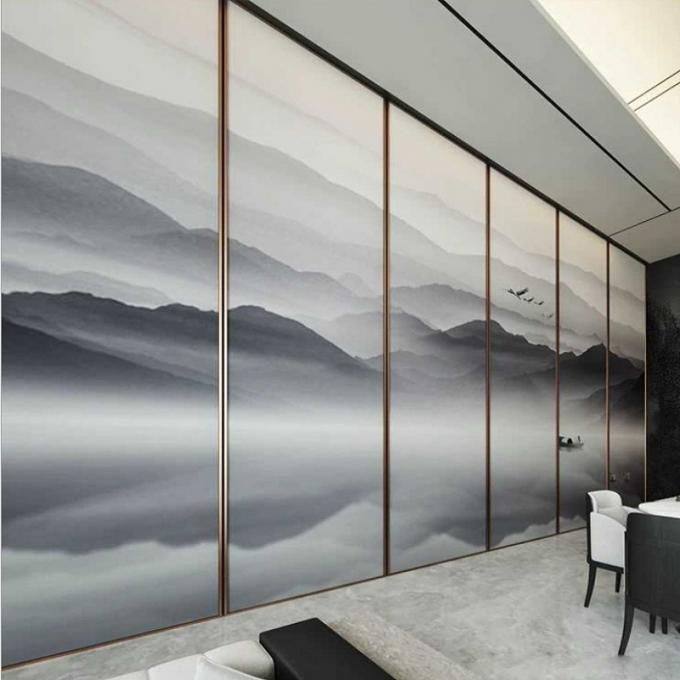 Acoustic Moveable Foldable Sound Proof Partition Walls For Conference Room 0