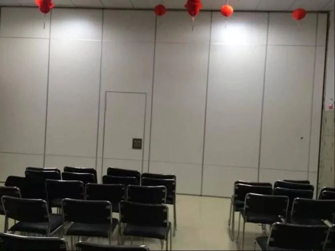 Aluminium Sliding Acoustic Room Dividers Office Removable Partitions For Conference Room 4