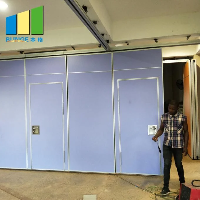 Aluminium Sliding Acoustic Room Dividers Office Removable Partitions For Conference Room 1
