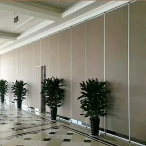 Acoustic Operable Movable Walls Sliding Folding Room Divider Partitions For Auditorium