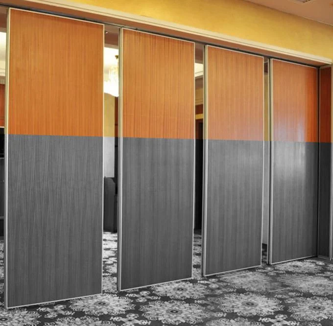 Acoustic Operable Partition Walls With Pass Doors / Anodized Aluminum 6063 - T5 Frame 2