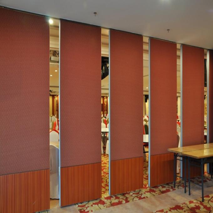 Acoustic Operable Sound Proof Partitions For Conference Room , Banquet Hall 2
