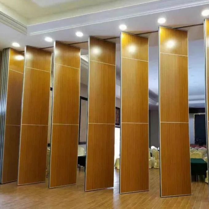 Acoustic Painting Landscape Movable Partition Walls For Banquet Hall And Hotel 1