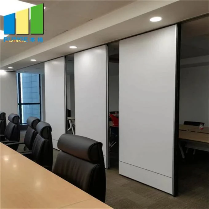 Acoustic Partition Wall Board Removable Sliding Partition Wall For Boardrooms 0
