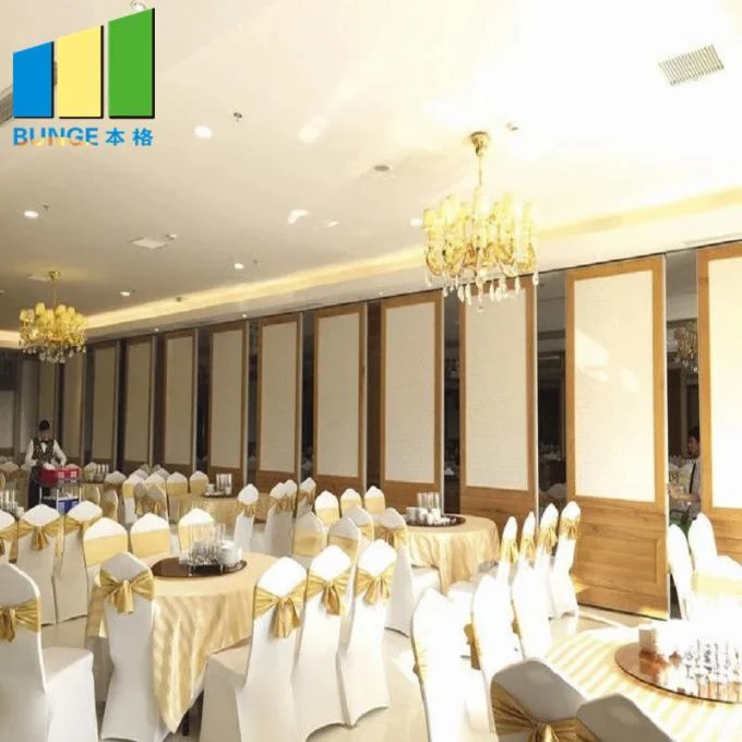 Acoustic Room Dividers Restaurant Sliding Gate Folding Partition For Decoration 2