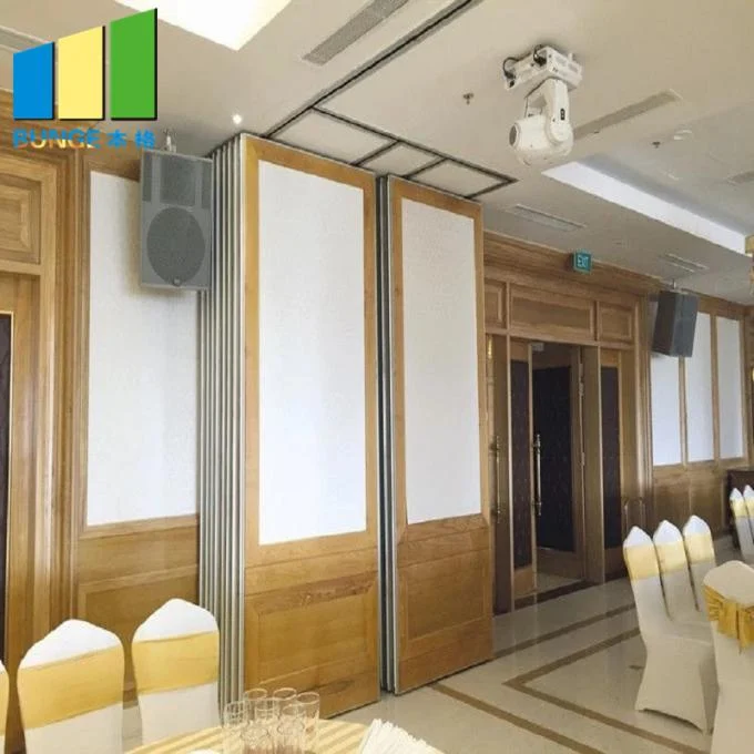 Acoustic Room Dividers Restaurant Sliding Gate Folding Partition For Decoration 1