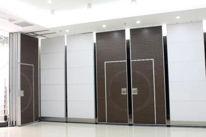 Acoustic Room Dividers / Soundproof Movable Wall Dividers with Sliding Track Wheels 0