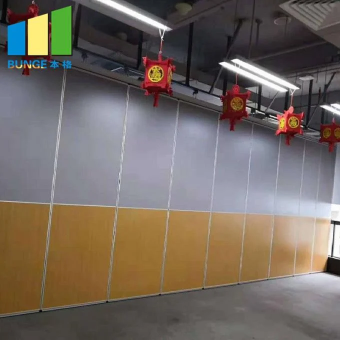 Acoustic Sliding Door Folding Room Partitions Dividers Soundproof Operable Wall System 1