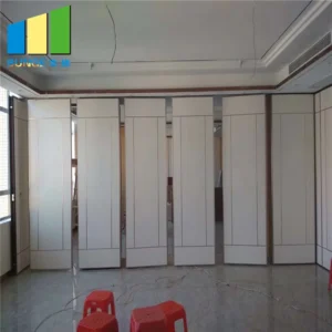 Acoustic Sliding Door Folding Room Partitions Dividers Soundproof Operable Wall System
