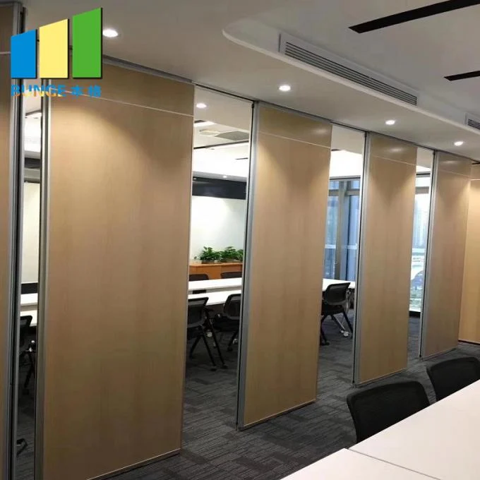 Acoustic Sliding Door Folding Room Partitions Dividers Soundproof Operable Wall System 2