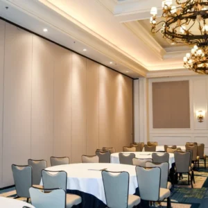 Acoustic Sliding Folding Partition Walls For Hotel Banquet Hall 13000mm Height