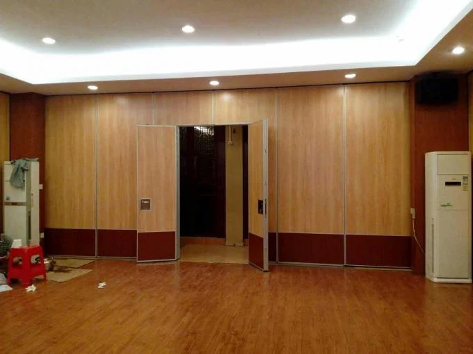 Acoustic Sliding Folding Partition Walls For Hotel Banquet Hall 13000mm Height 0