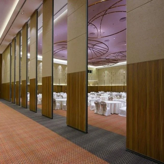 Acoustic Sliding Sound Proof Movable Partition Walls For Restaurant 3