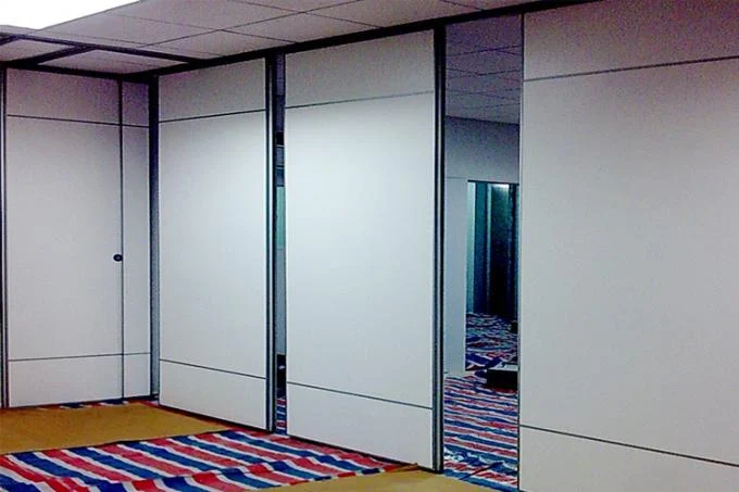 Acoustic Wooden Sliding Partition Walls For Function Room / Exhibition Hall 1