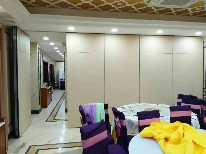 Acoustical Movable Doors Operable Partition Walls For Hotel Banquet Hall