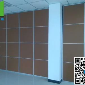 Acoustical Operable Hotel Folding Partition Walls 2.56 Inches Manual