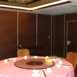 Air - Proof Foldable Interior Wood Partition Wall / Movable Room Divider