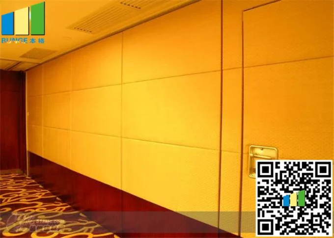 Aluminium Acoustic Foldable Partition Wall 85mm Thickness For Hotel 0