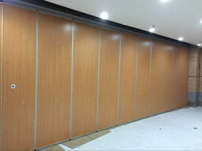 Aluminium Commercial Sliding Door Folding Partition Walls MDF Board Finished for Great Hall 1