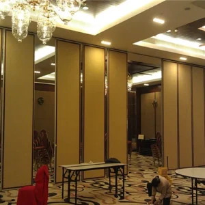 Aluminium Folding Melamine Door Exhibition Partition Walls For Exhibition Hall